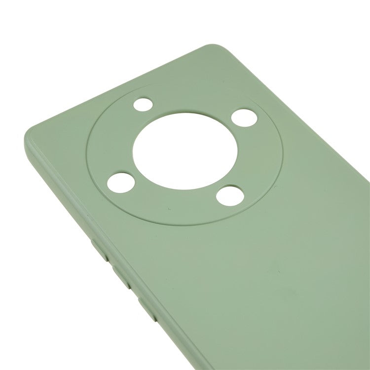 For Honor X40 5G / X9a 5G Rubberized Phone Case Fiber Lining Phone TPU Cover - Bean Green