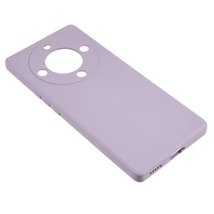 For Honor X40 5G / X9a 5G Rubberized Phone Case Fiber Lining Phone TPU Cover - Light Purple