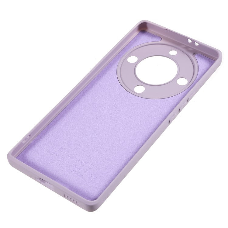 For Honor X40 5G / X9a 5G Rubberized Phone Case Fiber Lining Phone TPU Cover - Light Purple