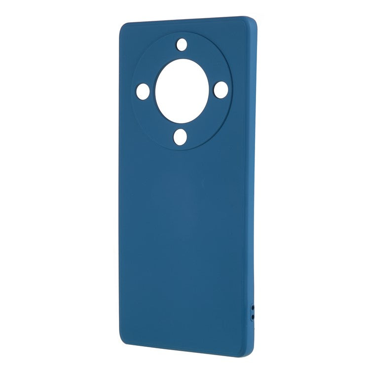 For Honor X40 5G / X9a 5G Rubberized Phone Case Fiber Lining Phone TPU Cover - Sapphire