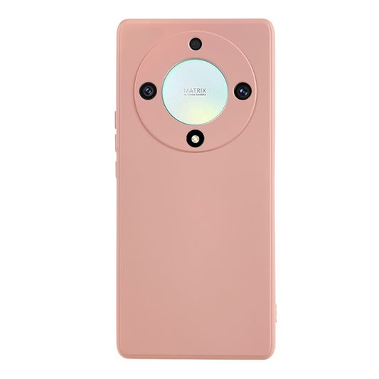 For Honor X40 5G / X9a 5G Rubberized Phone Case Fiber Lining Phone TPU Cover - Pink