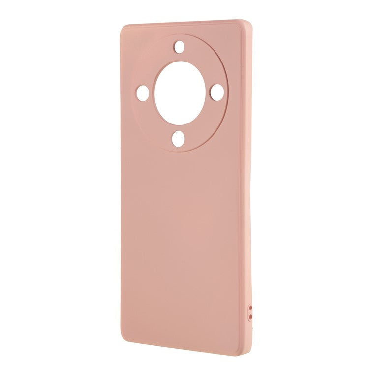 For Honor X40 5G / X9a 5G Rubberized Phone Case Fiber Lining Phone TPU Cover - Pink