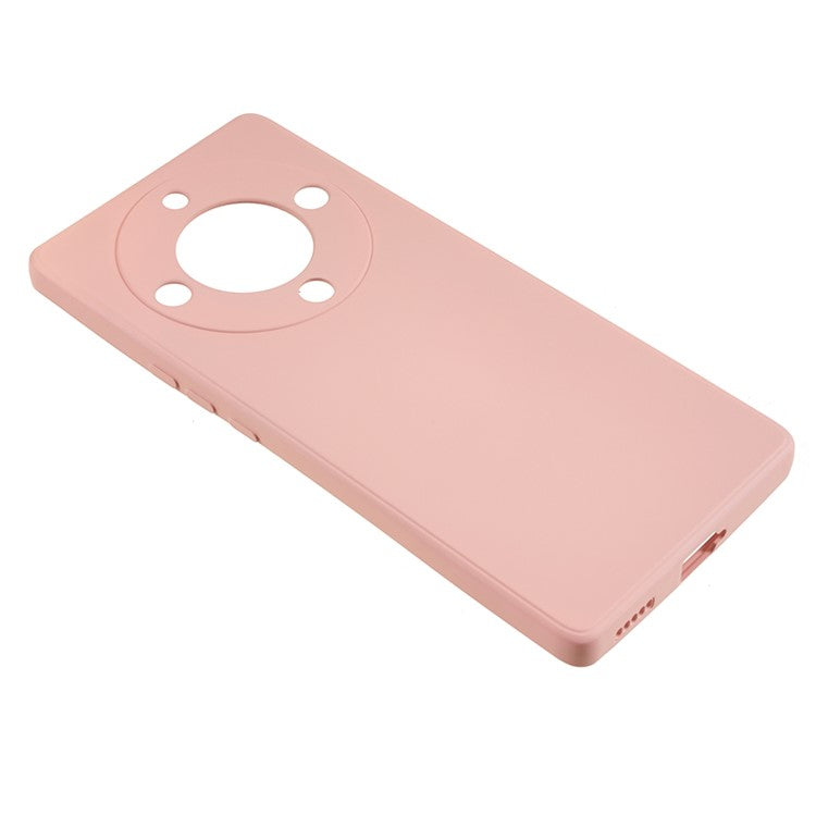 For Honor X40 5G / X9a 5G Rubberized Phone Case Fiber Lining Phone TPU Cover - Pink