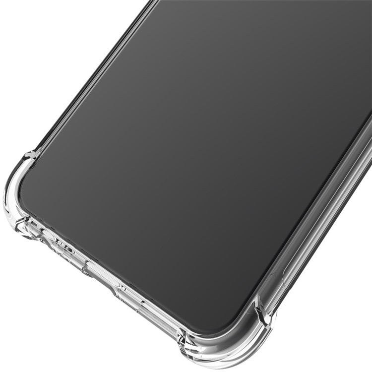 IMAK Phone Case for Huawei P60 Pro / P60 Anti-Shock Airbag Clear TPU Cell Phone Shell Cover - Transparent