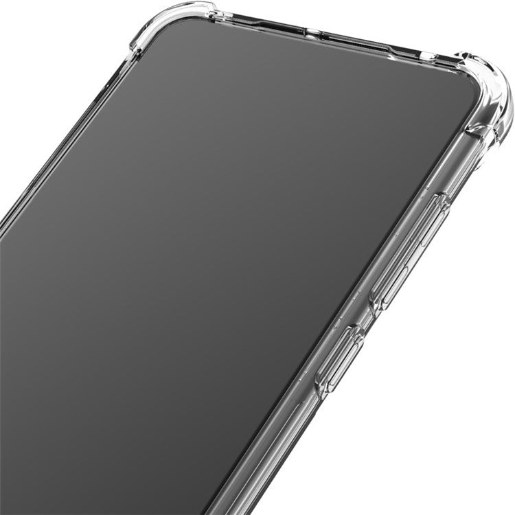 IMAK Phone Case for Huawei P60 Pro / P60 Anti-Shock Airbag Clear TPU Cell Phone Shell Cover - Transparent
