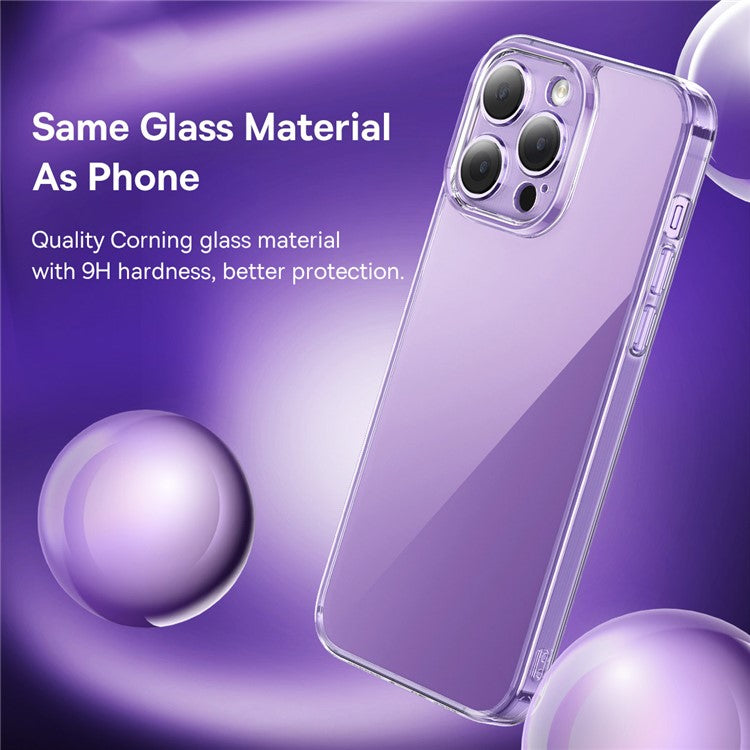 BASEUS Corning Series Transparent Cover for iPhone 14 Pro Corning Glass+TPU Case with Tempered Glass Film