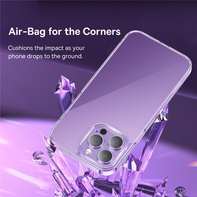 BASEUS Corning Series Transparent Cover for iPhone 14 Pro Corning Glass+TPU Case with Tempered Glass Film