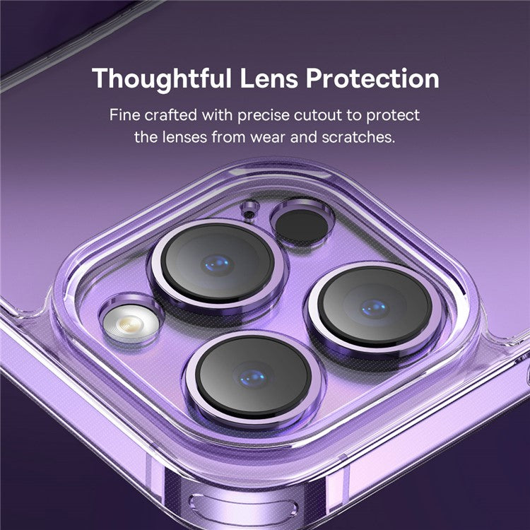 BASEUS Corning Series Transparent Cover for iPhone 14 Pro Corning Glass+TPU Case with Tempered Glass Film