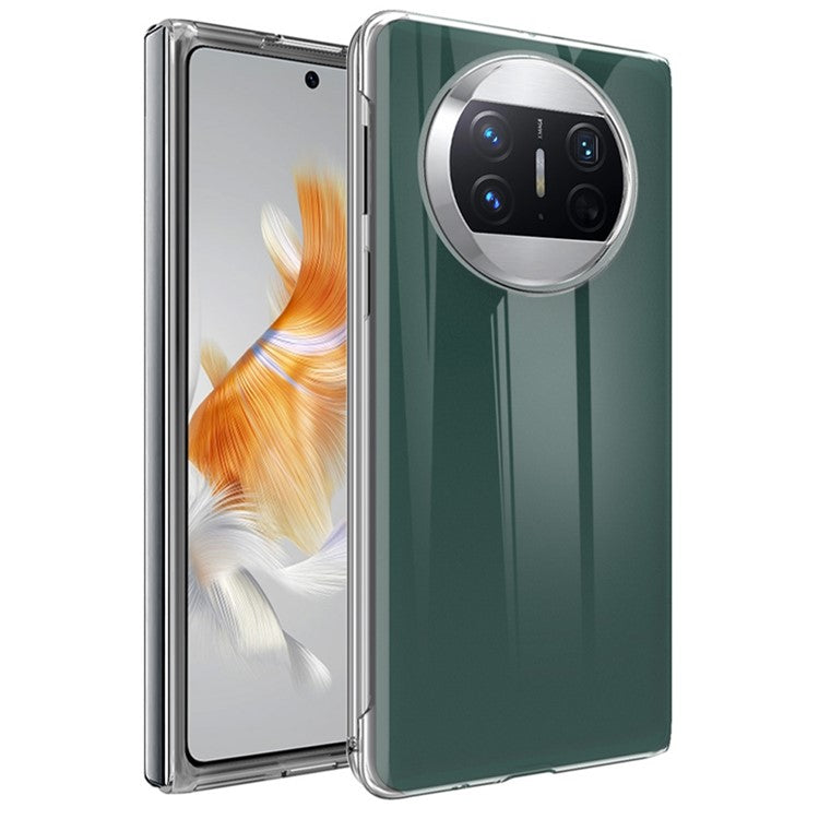 IMAK Air II Pro PC Phone Case for Huawei Mate X3 5G , Two-Piece Design Transparent Phone Cover