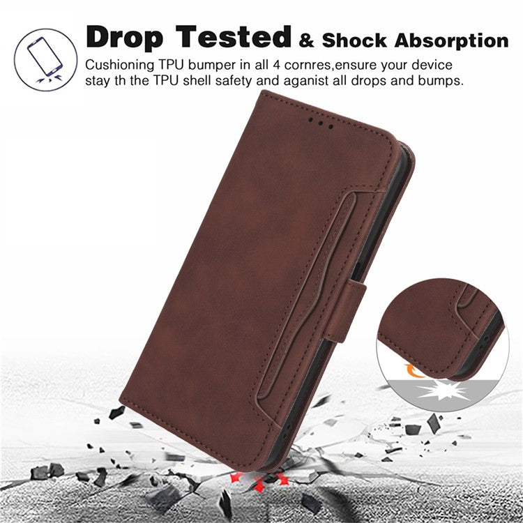 For Huawei nova 11 Pro / nova 11 Ultra PU Leather Wallet Phone Stand Case Multiple Card Slots Phone Cover - Pink