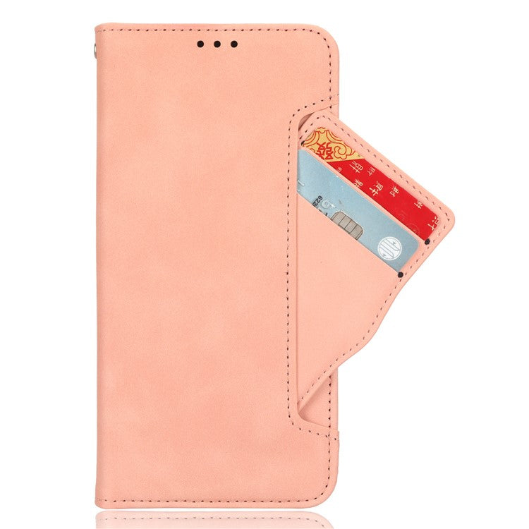 For Huawei nova 11 Pro / nova 11 Ultra PU Leather Wallet Phone Stand Case Multiple Card Slots Phone Cover - Pink