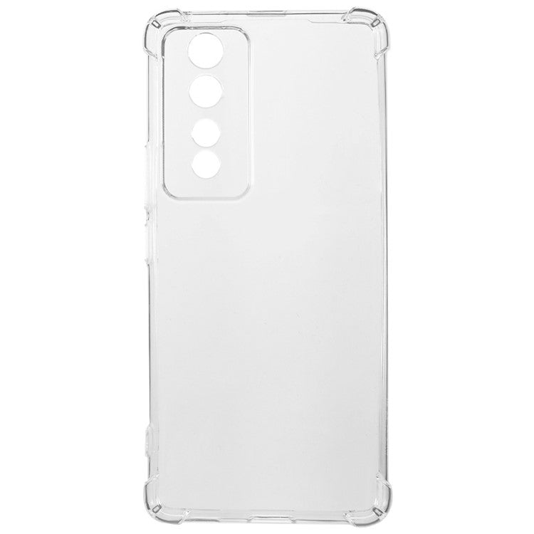 For Honor 80 GT 5G Transparent TPU Phone Case Thicken Corners Anti-drop Back Cover