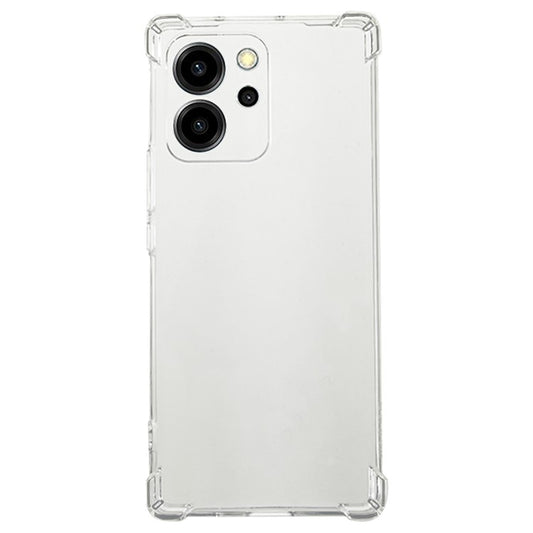 For Honor 80 SE 5G Flexible TPU Case Reinforced Corner Anti-drop Clear Phone Cover