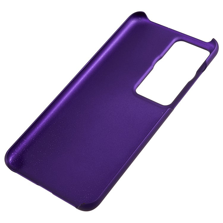 For Huawei P60 / P60 Pro Rubberized Phone Case Anti-scratch Hard PC Phone Back Cover - Purple