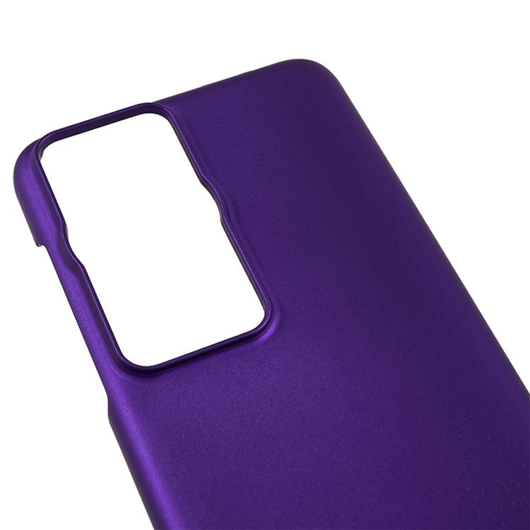 For Huawei P60 / P60 Pro Rubberized Phone Case Anti-scratch Hard PC Phone Back Cover - Purple