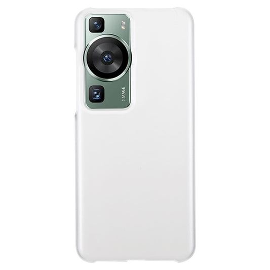 For Huawei P60 / P60 Pro Rubberized Phone Case Anti-scratch Hard PC Phone Back Cover - Transparent