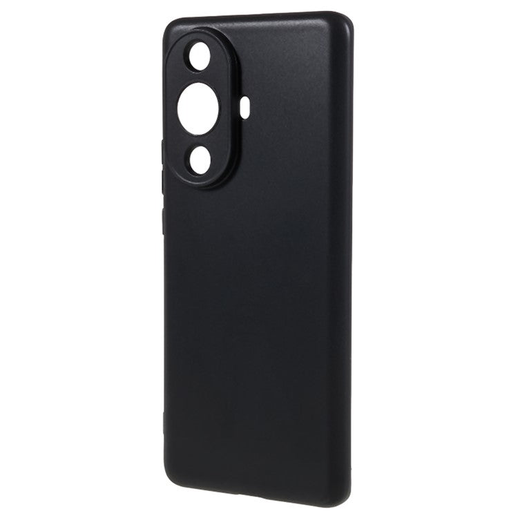 For Huawei nova 11 Pro / nova 11 Ultra Soft TPU Phone Case Drop-proof Glossy Cell Phone Cover - Black