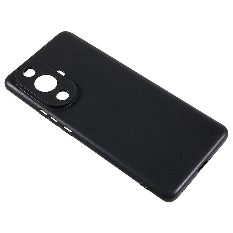 For Huawei nova 11 Pro / nova 11 Ultra Soft TPU Phone Case Drop-proof Glossy Cell Phone Cover - Black