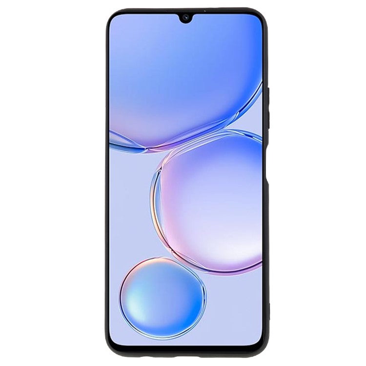 For Huawei Enjoy 60 Glossy Phone Case Soft TPU Phone Cover - Black
