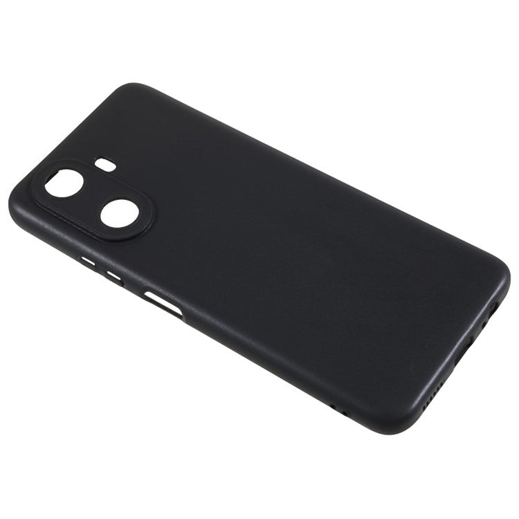 For Huawei Enjoy 60 Glossy Phone Case Soft TPU Phone Cover - Black