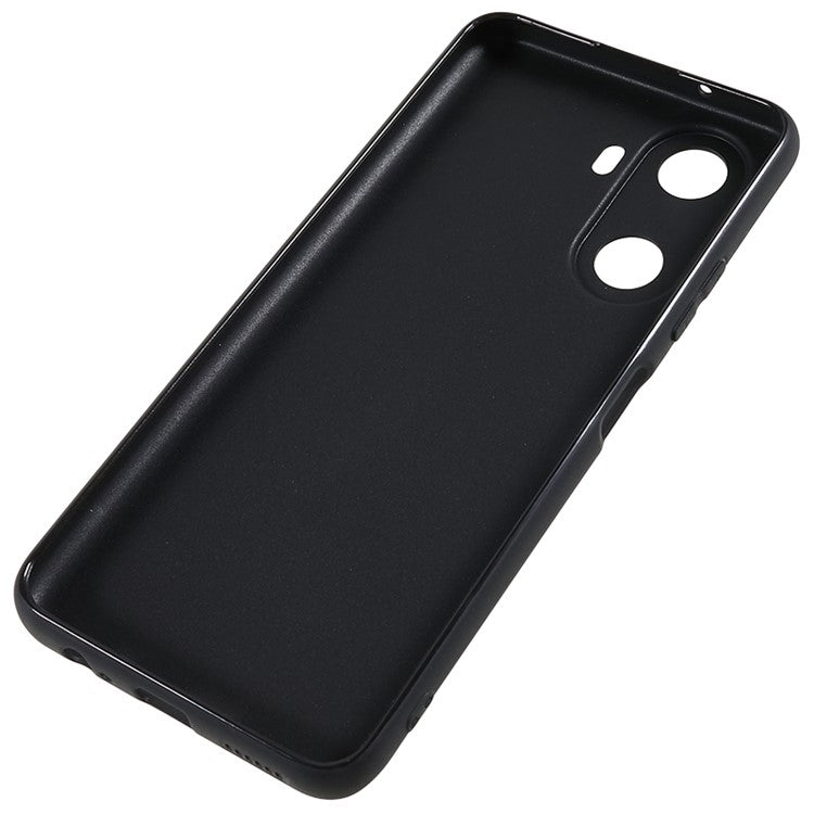 For Huawei Enjoy 60 Glossy Phone Case Soft TPU Phone Cover - Black