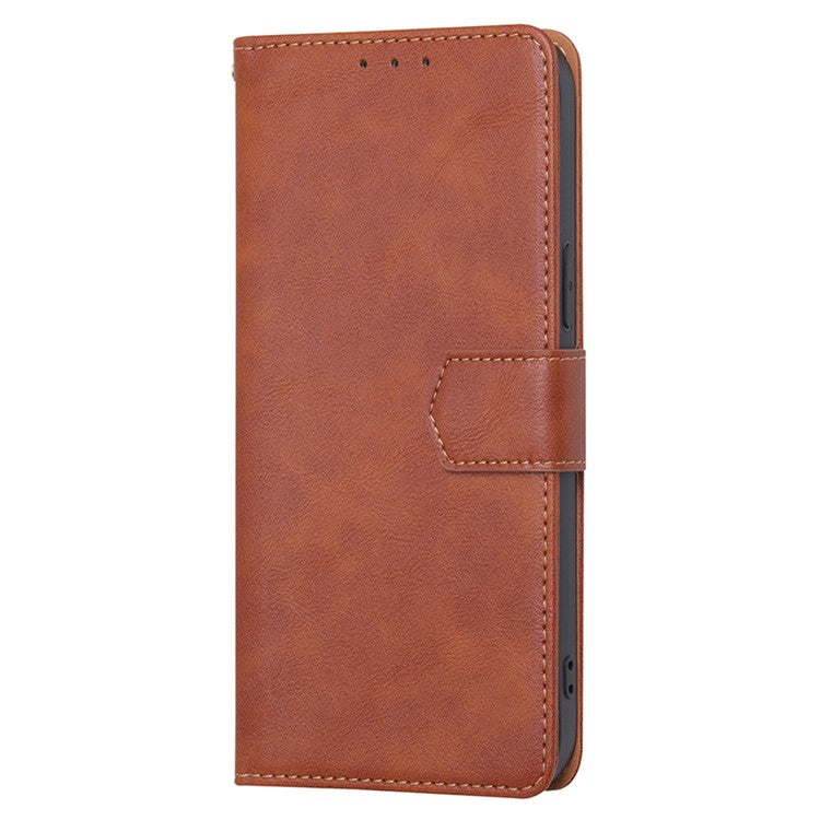 For Huawei nova 11 / nova 12s 4G / nova 12 Lite 4G PU Leather Flip Phone Case RFID Blocking Stand Wallet Folio Cover - Brown
