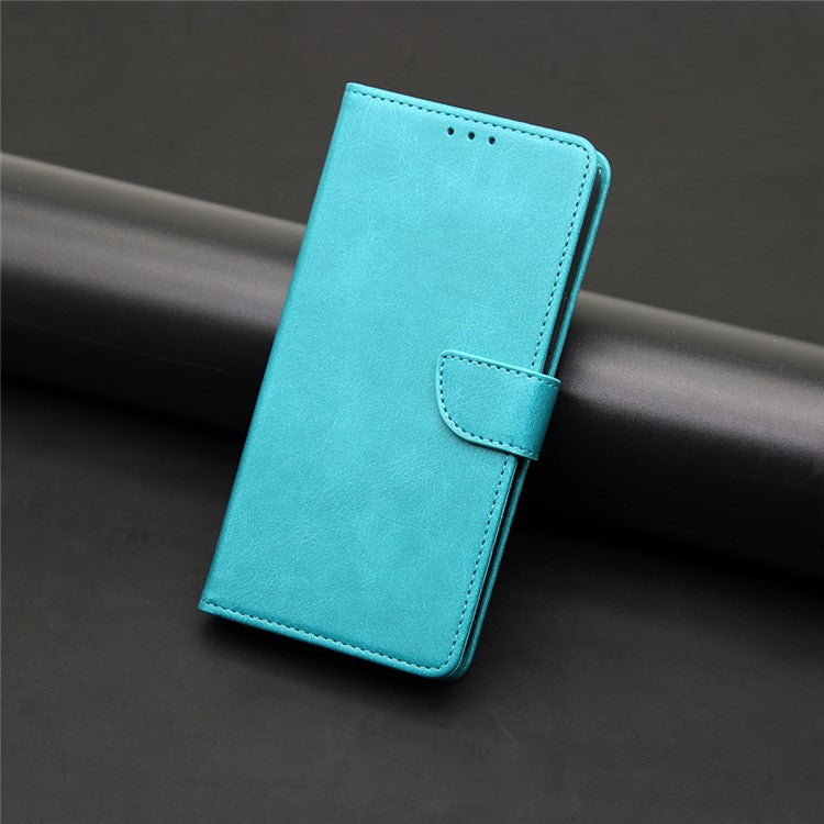 Wallet Phone Case for Huawei nova 11 Pro / nova 11 Ultra , PU Leather Calf Texture Stand Flip Cover - Baby Blue