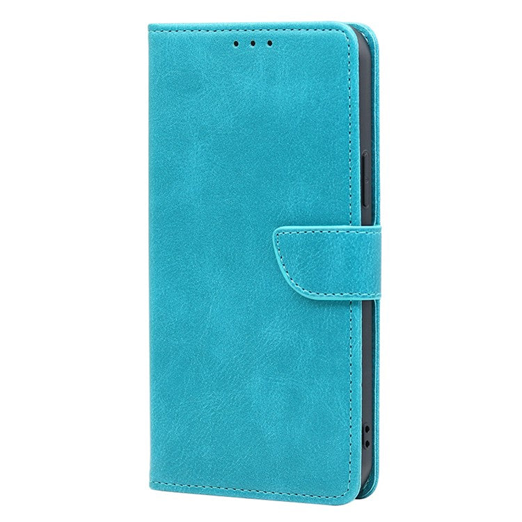 Wallet Phone Case for Huawei nova 11 Pro / nova 11 Ultra , PU Leather Calf Texture Stand Flip Cover - Baby Blue