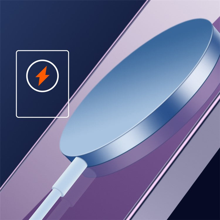 VOERO For iPhone 14 Pro Max Magnetic Phone Case Anti-Wear Glass Camera Film Protection Cover Kickstand Electroplating TPU Shell - Blue