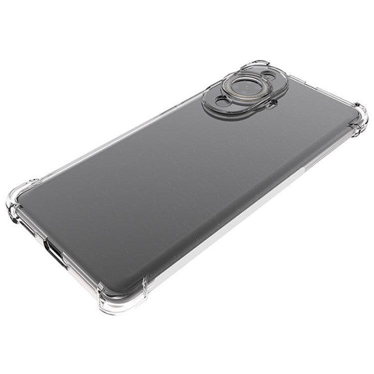 For Huawei nova 11 Ultra / 11 Pro Transparent Cell Phone Cover Anti-Slip TPU Drop-proof Case