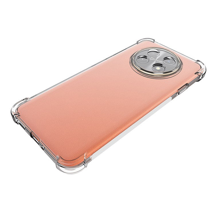 For Huawei Enjoy 60X / nova Y91 4G Transparent Anti-Slip Cover TPU Drop-proof Phone Case