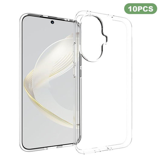 10Pcs / Pack For Huawei nova 11 / nova 12s 4G / nova 12 Lite 4G Inner Watermark-Free Clear Phone Case Soft TPU Mobile Phone Cover