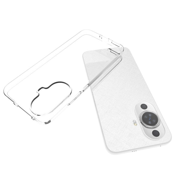 10Pcs / Pack For Huawei nova 11 / nova 12s 4G / nova 12 Lite 4G Inner Watermark-Free Clear Phone Case Soft TPU Mobile Phone Cover