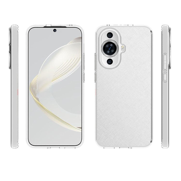 10Pcs / Pack For Huawei nova 11 / nova 12s 4G / nova 12 Lite 4G Inner Watermark-Free Clear Phone Case Soft TPU Mobile Phone Cover