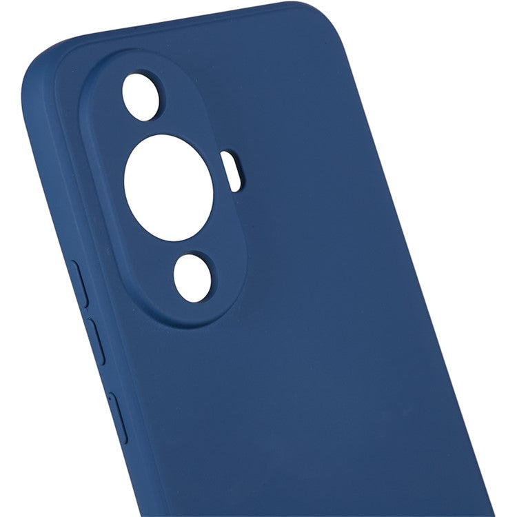 For Huawei nova 11 / nova 12s 4G / nova 12 Lite 4G Fiber Lining Phone Case Candy Color Rubberized TPU Back Cover - Sapphire
