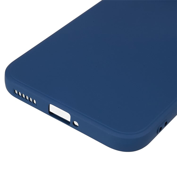 For Huawei nova 11 / nova 12s 4G / nova 12 Lite 4G Fiber Lining Phone Case Candy Color Rubberized TPU Back Cover - Sapphire