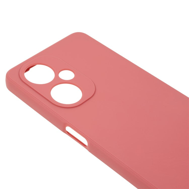 Anti-scratch TPU Phone Case for Oppo K11x 5G , Precise Cutout Straight Edge Phone Cover - Red