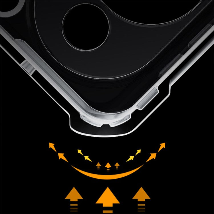 XUNDD Anti-scratch Phone Case for Huawei nova 11 / nova 12s 4G / nova 12 Lite 4G , Acrylic+TPU Protective Phone Cover - Black / Laser Texture