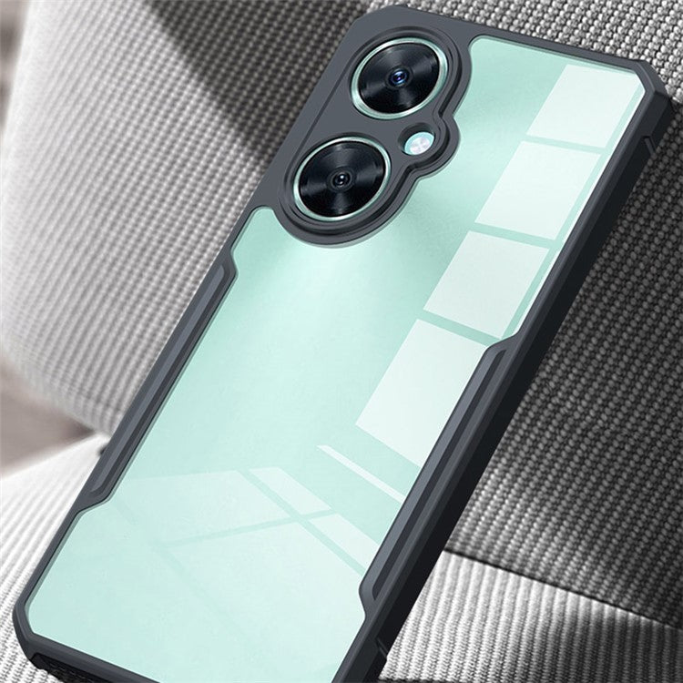 XUNDD For Huawei nova 11i Acrylic+TPU Phone Cover Scratch-resistant Phone Case - Black