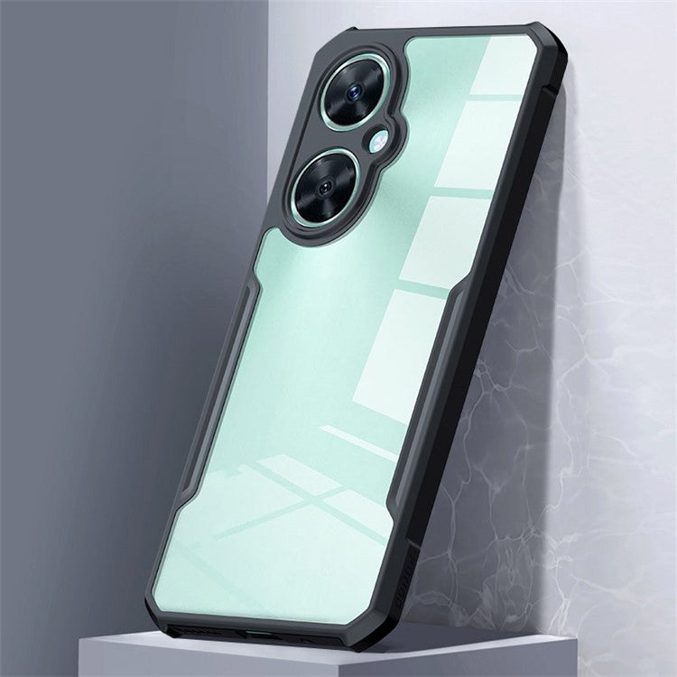 XUNDD For Huawei nova 11i Acrylic+TPU Phone Cover Scratch-resistant Phone Case - Black