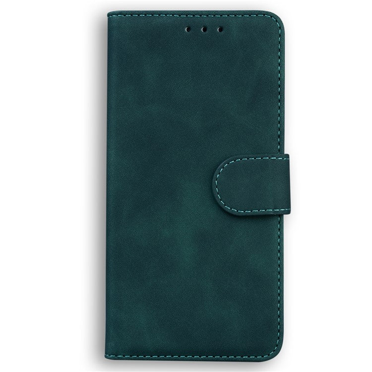 Stand Case for Motorola Edge 40 Pro 5G / Moto X40 5G / Edge+ (2023) , Solid Color PU Leather Wallet Phone Cover - Green