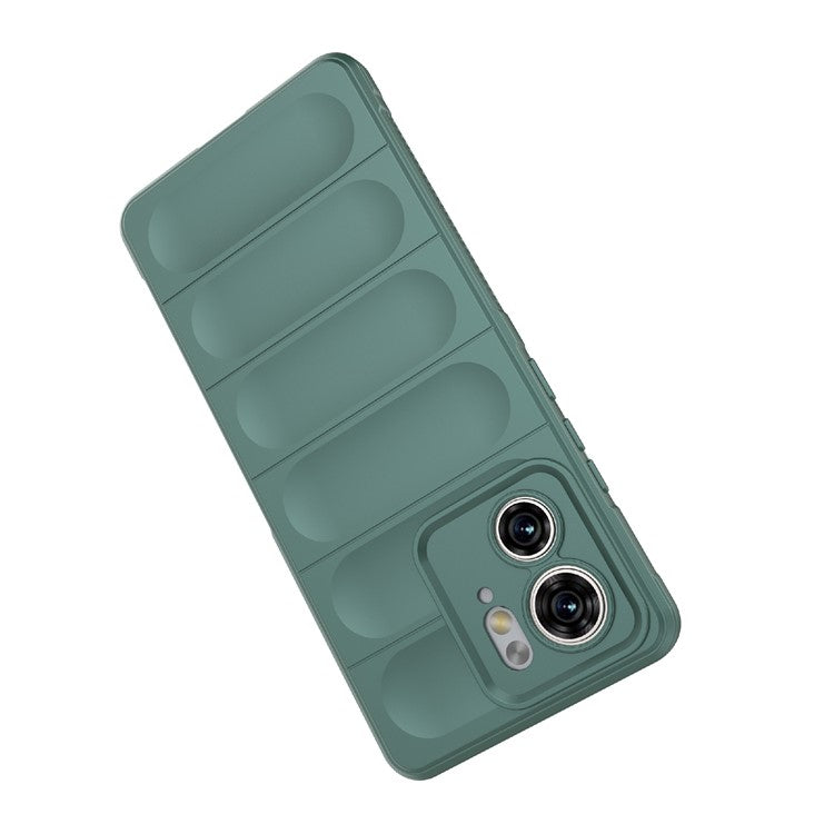 TPU Phone Case for Motorola Edge 40 5G Shockproof Rugged Phone Cover - Green