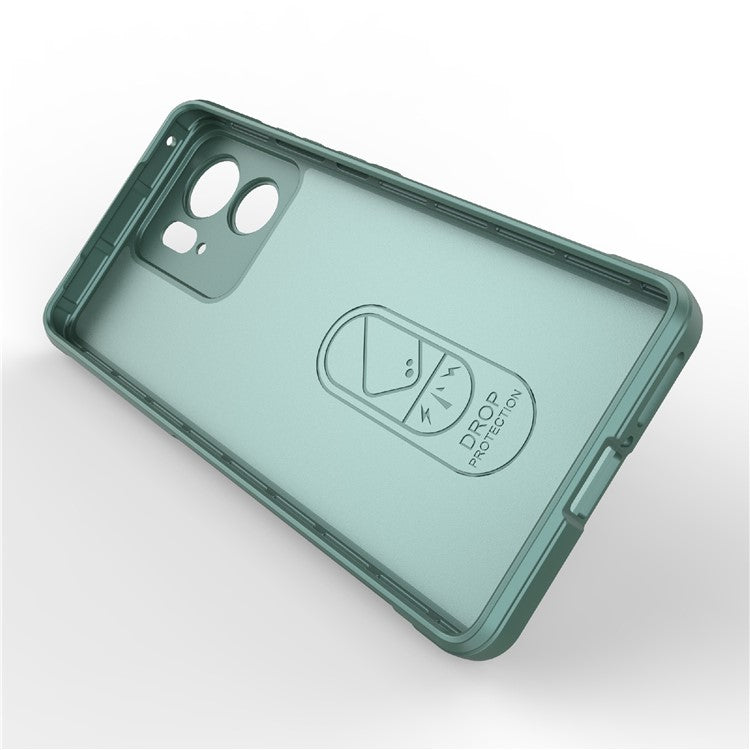 TPU Phone Case for Motorola Edge 40 5G Shockproof Rugged Phone Cover - Green