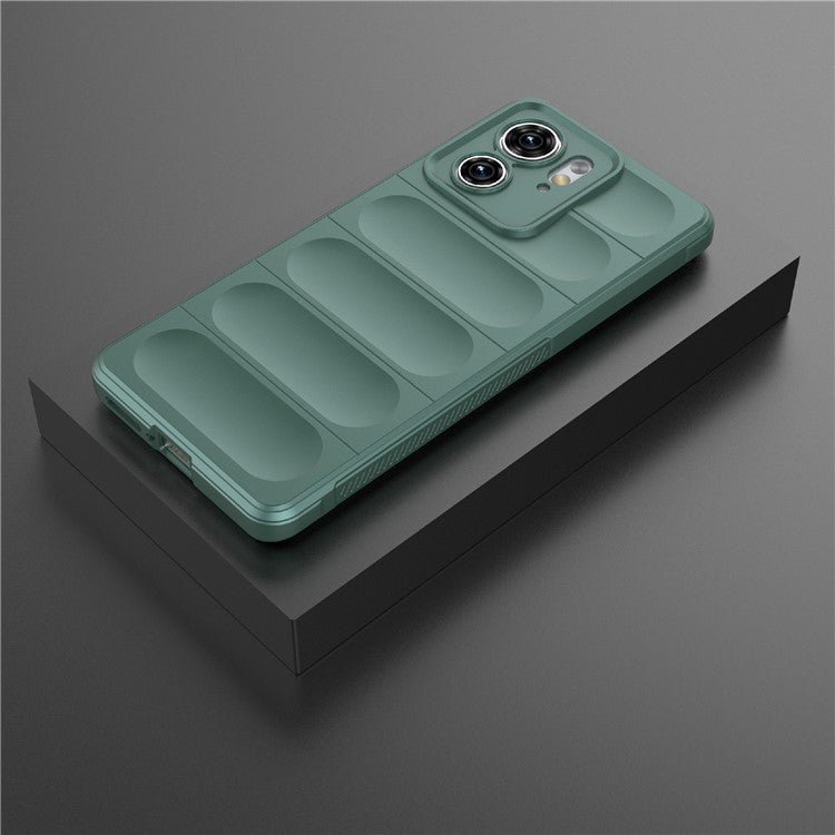 TPU Phone Case for Motorola Edge 40 5G Shockproof Rugged Phone Cover - Green