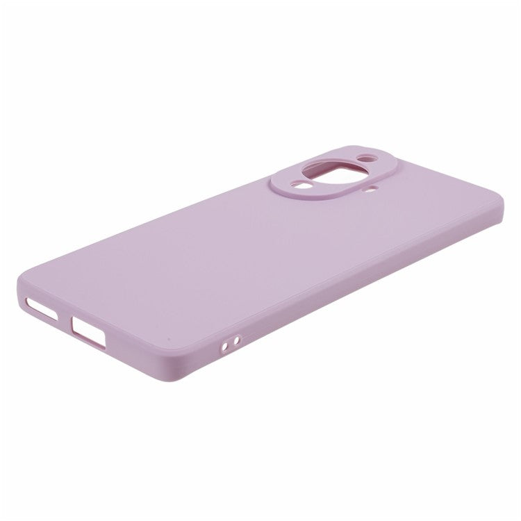 For Huawei nova 11 Pro / nova 11 Ultra Soft TPU Precise Cutout Phone Case Straight Edge Phone Cover - Purple