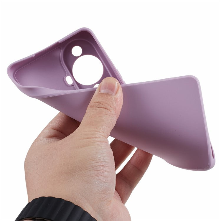 For Huawei nova 11 Pro / nova 11 Ultra Soft TPU Precise Cutout Phone Case Straight Edge Phone Cover - Purple