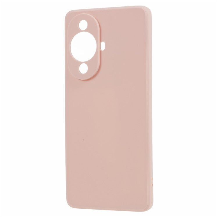 For Huawei nova 11 Pro / nova 11 Ultra Soft TPU Precise Cutout Phone Case Straight Edge Phone Cover - Pink