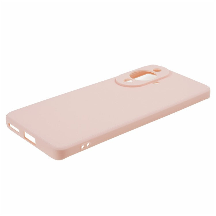 For Huawei nova 11 Pro / nova 11 Ultra Soft TPU Precise Cutout Phone Case Straight Edge Phone Cover - Pink