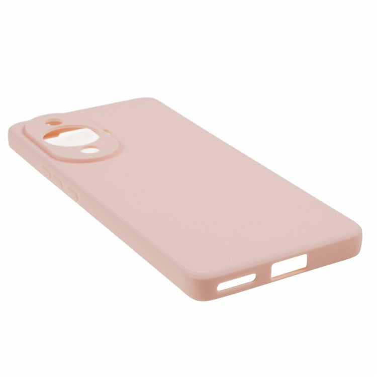 For Huawei nova 11 Pro / nova 11 Ultra Soft TPU Precise Cutout Phone Case Straight Edge Phone Cover - Pink