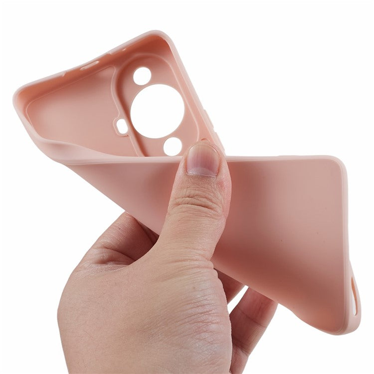 For Huawei nova 11 Pro / nova 11 Ultra Soft TPU Precise Cutout Phone Case Straight Edge Phone Cover - Pink